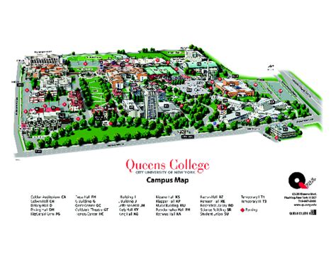 directions to queens college|Campus Map .